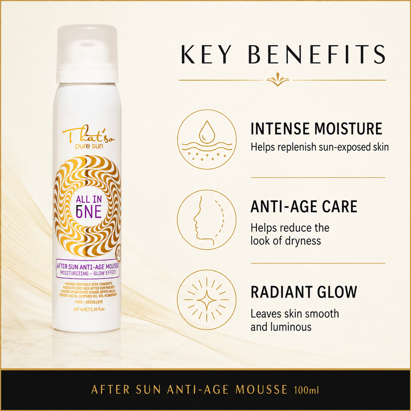 Thatso After Sun Anti-Age Mousse 100ml key benefits
