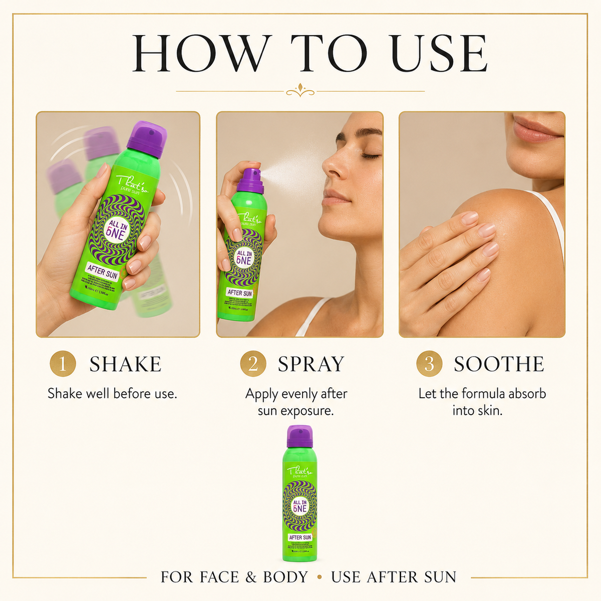 Thatso After Sun Neem Oil 100ml how to use