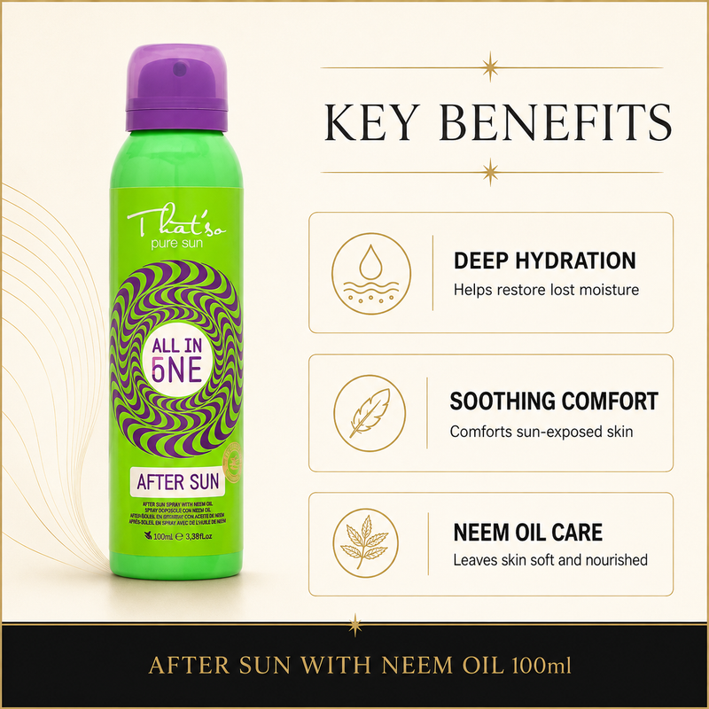 Thatso After Sun Neem Oil 100ml key benefits