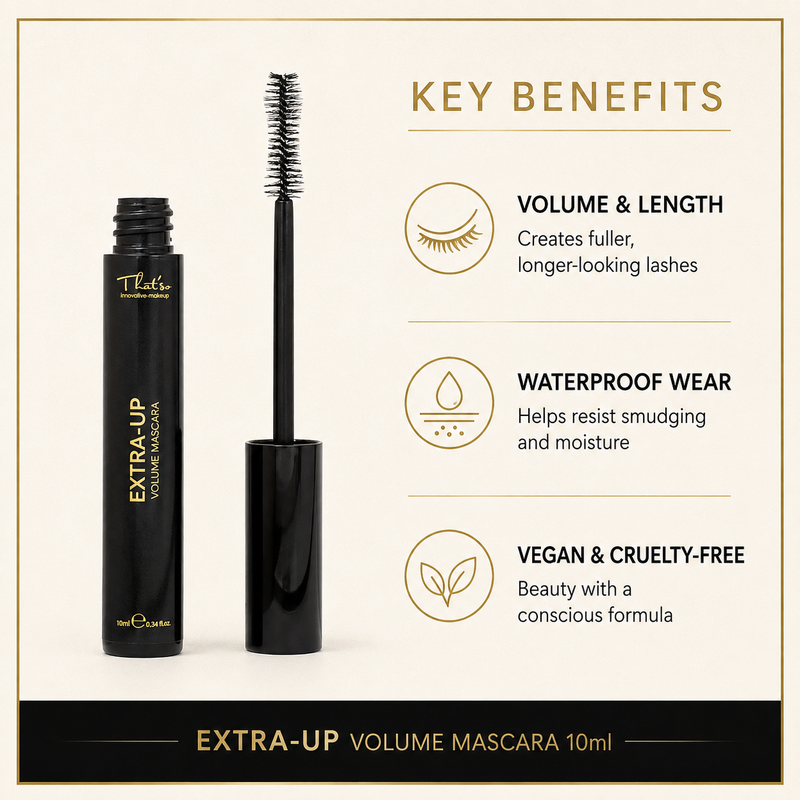 Thatso Extra-Up Volume Mascara 10ml key benefits