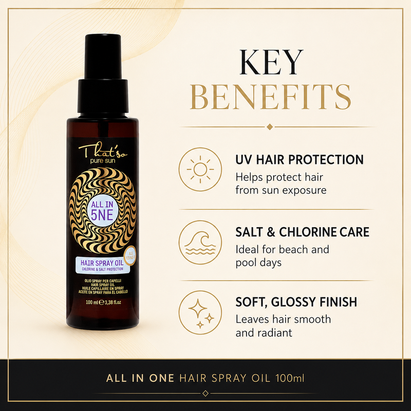 Thatso Hair Spray Oil 100ml key benefits