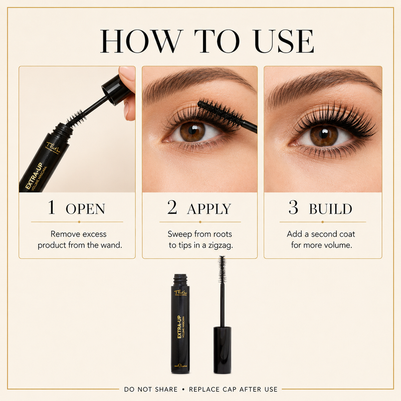 Thatso Extra-Up Mascara how to use