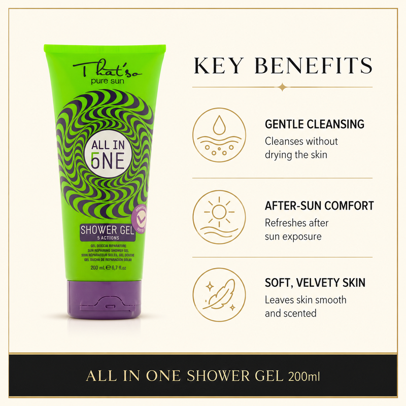 Thatso Shower Gel 200ml key benefits