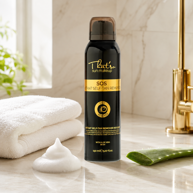 Thatso Sun Makeup SOS Instant Self-Tan Remover 150ml lifestyle